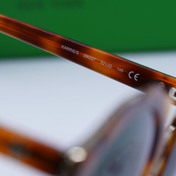 Final Price! Kate Spade KARRIE/S 009Q QT Havana/Green Sunglasses main image 4
